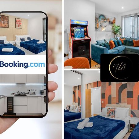 City Centre Apartment With Free Parking, 2 Bathrooms, Netflix And Wifi - Suitable For Contractors And Families - By Noor Luxury Accommodations Birmingham Exterior foto
